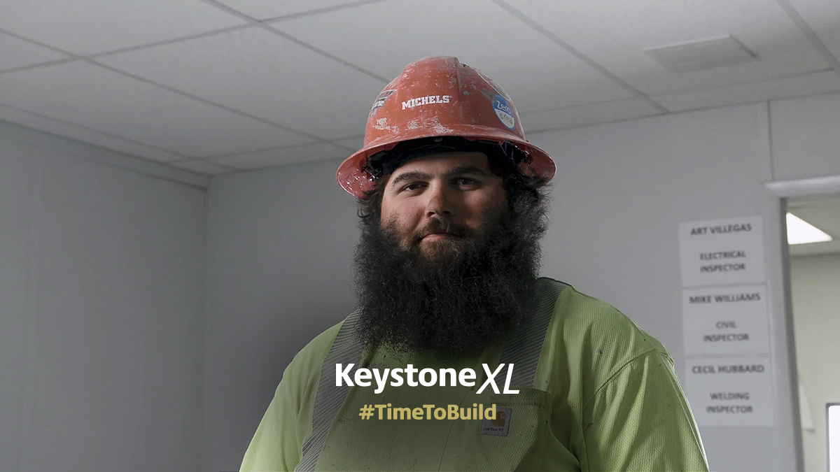 Keystone XL - Time to Build - Tyler, LiUNA Local 49, Sioux Falls, South Dakota